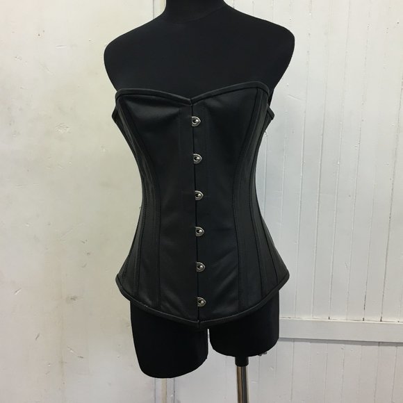 Genuine Leather Overbust Corset - Minor Defect - Picture 2 of 3